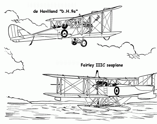 D.H.9a & Fairey IIIC